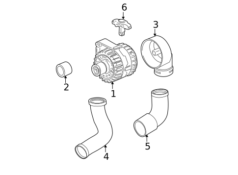 Alternator/Generator & Related Components for 1999 BMW 328i #0