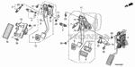 35710SE3A01 - : Switch Assembly, Clutch (Inhibiter) for Honda Image