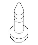 9008015077 - Belts &amp; Cooling: Radiator Support Splash Shield Screw for Lexus Image