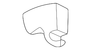 PC3Z1004133AC - Body: Visor Bracket for Ford Image