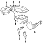 25098963 - Engine: Cover Assembly for Cadillac: 60 Special, DeVille, Fleetwood Image