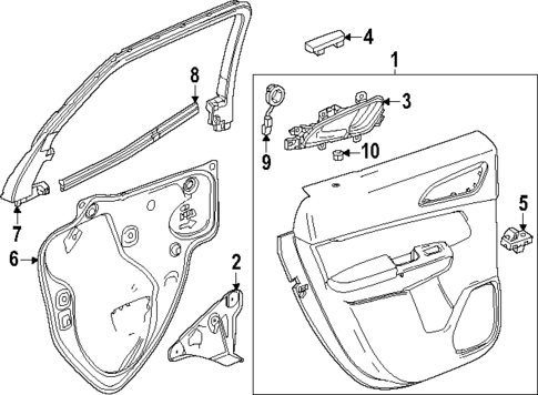 Rear Door for 2024 Honda Prologue #2