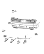 68445309AA - Electrical: Parking Assist Module for Dodge: Challenger, Charger Image