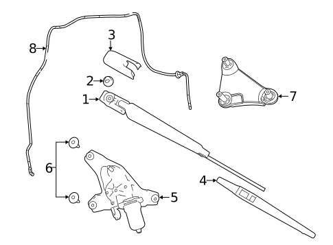 Wipers for 2023 Dodge Durango #1