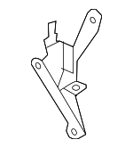 4H0129542E - : Retaining Bracket for Audi: A8 Quattro Image