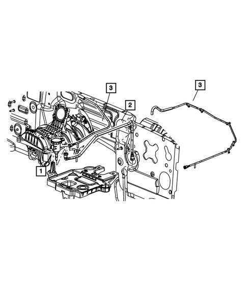 Emission Harness for 2009 Jeep Liberty #0