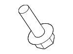 N91222501 - Suspension: Shock Mount Bolt for Audi Image
