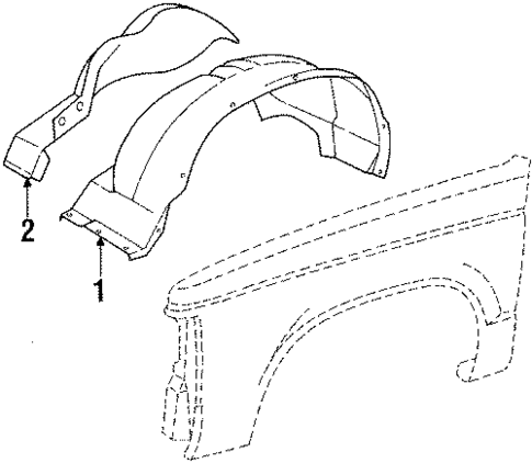 Inner Components for 1985 GMC S15 #0