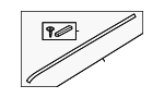 LR094473 - : Roof Molding for Land Rover: Range Rover Image