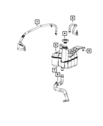 68370065AA - Cooling: Coolant Bottle Supply Hose for Mopar Image