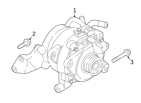 Alternator/Generator & Related Components for 2017 Hyundai Sonata #0