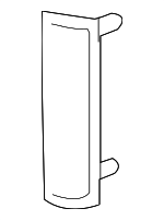 33505T3LA02 - Body: Reflector Panel for Honda: Accord, Clarity Image