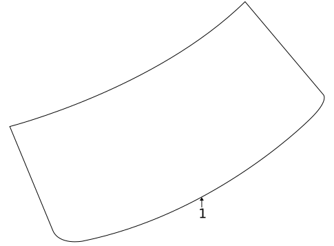 Glass - Lift Gate for 2013 BMW X6 #0