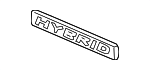 75723TT1A01 - Body: Nameplate for Honda: Civic Image