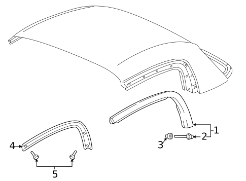 Exterior Trim - Top for 2000 Honda S2000 #0