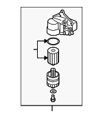 7C117015D - : Oil Cooler for Volkswagen: Phaeton Image