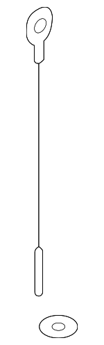 7C115611AG - Engine: Dipstick for Volkswagen Image