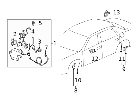 Ride Control Components for 2009 Buick Lucerne #0