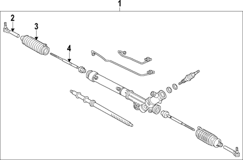 Steering Gear & Linkage for 2014 Chevrolet Captiva Sport #1