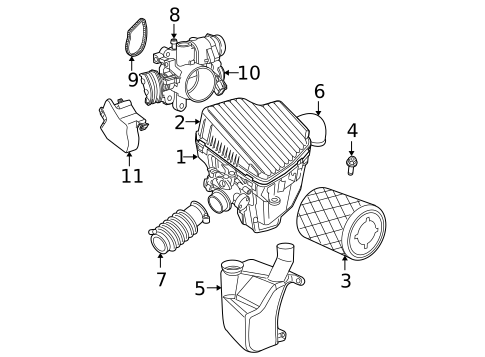 Air Intake for 2003 Dodge Neon #0