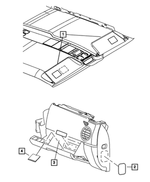 55371012AA - Labels: Air Bag Warning Label for Jeep: Wrangler Image