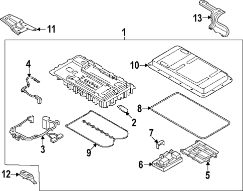 Battery for 2025 Lincoln Nautilus #0
