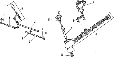 Steering Gear & Linkage for 1984 Dodge Conquest #0