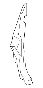 74155SJCA01 - Body: Rear Shield for Honda: Ridgeline Image