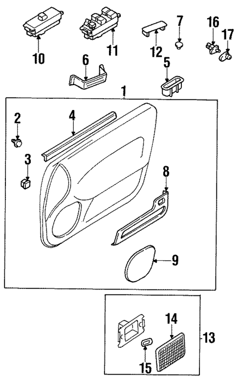 Switches for 1996 Nissan Maxima #3