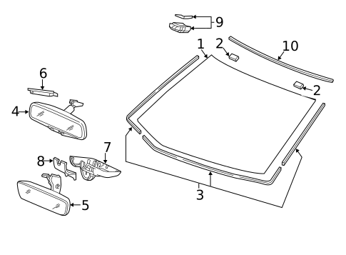 Headlamp Components for 2017 Acura TLX #1