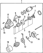 MD619310 - : Brushes for Mitsubishi Image