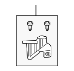 8119612060 - : 2009-2010 Toyota Corolla - Repair Bracket for Toyota: Corolla Image