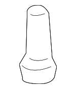 95834306000 - Suspension: Suspension Shock Absorber Clip for Porsche: Cayenne Image