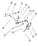 68032065AA - Fuel: Fuel Rail for Mopar Image