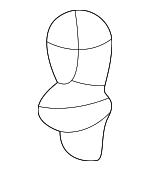 21097229 - Body: Handle, Outside Retainer for Saturn: Ion, L100, L200, L300, LS, LS1, LS2, LW1, LW2, LW200, LW300, SC1, SC2, SL, SL1, SL2, SW1, SW2, Vue Image