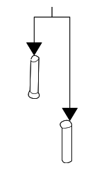 90583950 - Body: Hinge Pin for Saturn: LS, LS1, LS2, LW1, LW2 Image