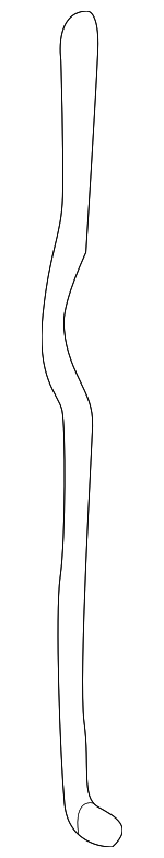 24416349 - Body: Control Rod Lock Rod for Saturn: L100, L200, L300, LS, LS1, LS2, LW1, LW2, LW200, LW300 Image