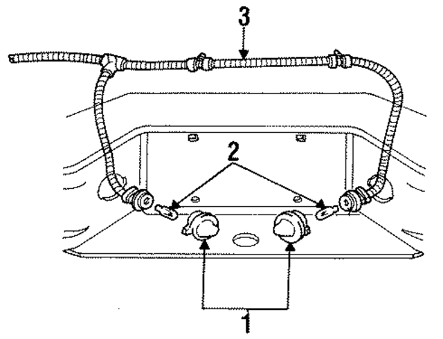 F1TZ13412A - Electrical: Socket for Ford Image