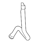 26054534 - Steering: Reservoir Hose for Chevrolet: Express 1500, Express 2500, Express 3500, P30 | GMC: Savana 1500, Savana 2500, Savana 3500 Image