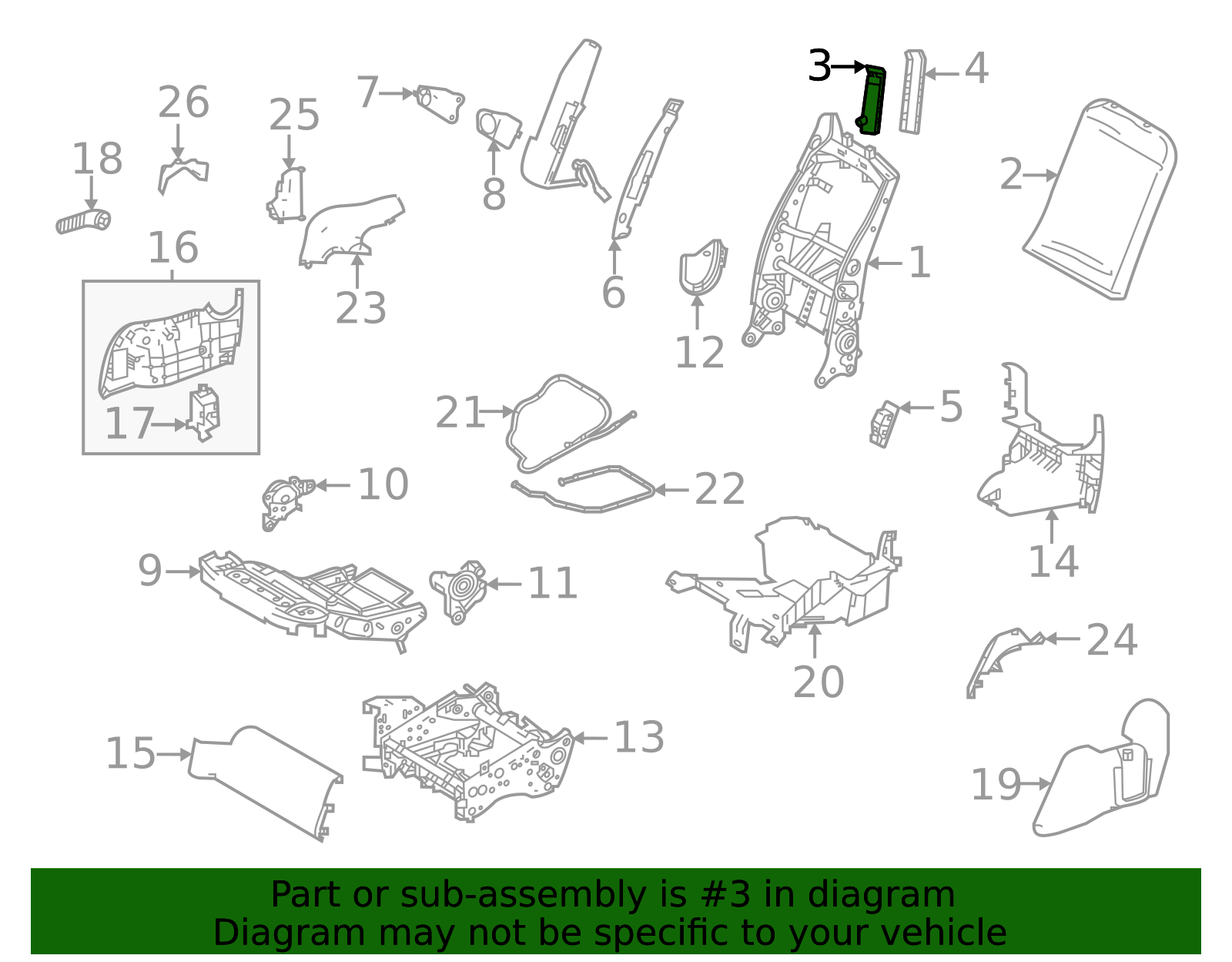 2021-2025 Toyota Sienna Belt Cover 73373-08170 | MotorMotor