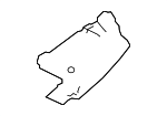 3B5813562 - Body: Filler Plate for Volkswagen: Passat Image