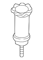 8D0803899F - Body: Spare Tire Retainer for Volkswagen: Passat Image