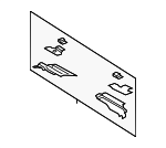 FL3Z15000L07A - Body: Floor Pan Reinforcement for Ford Image