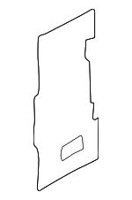 969750Z800 - Body: Console Assembly Mat for Nissan: Altima, Frontier, Xterra Image