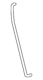 2L1Z7821852AAA - Body: Control Rod for Ford: Expedition | Lincoln: Navigator Image