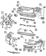 4574930AB - : License Plate Kit for Mopar Image