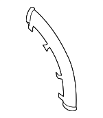 8K5971822AB01C - Body: Guide for Audi: A4, A4 Quattro, S4 Image