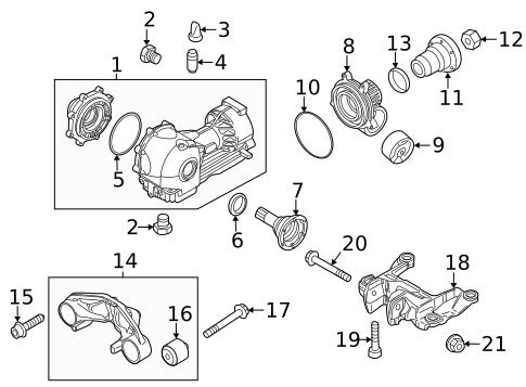 Carrier & Front Axles for 2015 Audi R8 #0