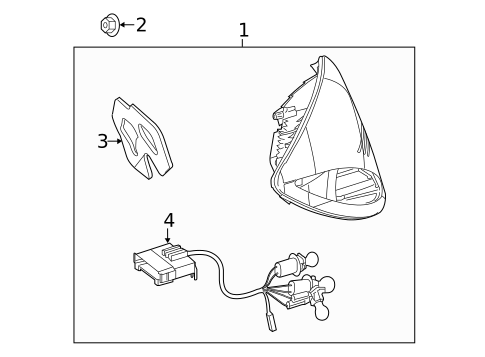 Tail Lamps for 2014 Mercedes-Benz CL 65 AMG&reg; #0