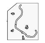 G92290E011 - Cooling System: Reservoir Hose for Toyota Image